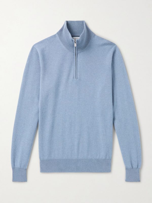 Cashmere Half-Zip Sweater Cashmere Half-Zip Sweater