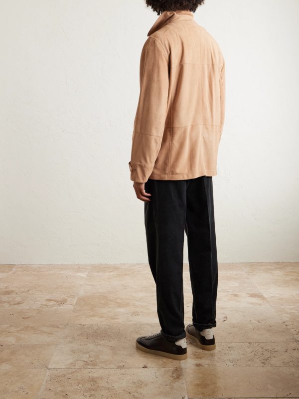 Suede Jacket - BK Suede Jacket - BK