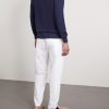 Ribbed Cotton Polo Shirt - BK Ribbed Cotton Polo Shirt - BK