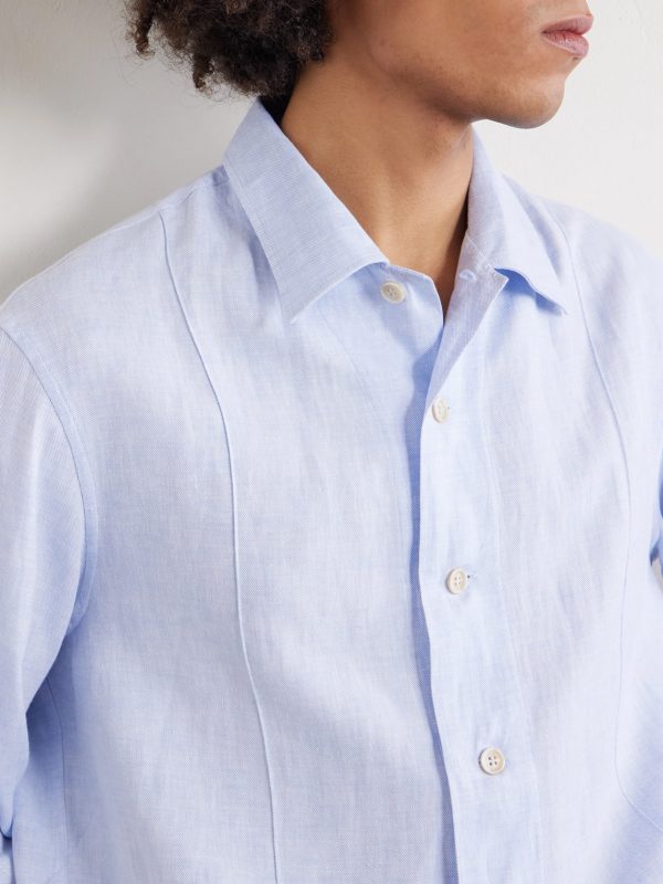 Hemp, Linen and Cotton-Blend Shirt - CU Hemp, Linen and Cotton-Blend Shirt - CU