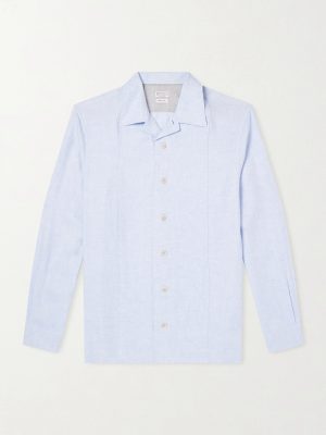 Hemp, Linen and Cotton-Blend Shirt
