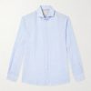 Cutaway-Collar Linen Shirt Cutaway-Collar Linen Shirt