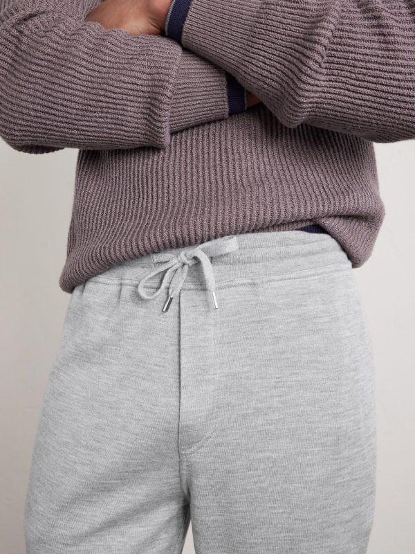 Tapered Cashmere-Blend Jersey Sweatpants - CU Tapered Cashmere-Blend Jersey Sweatpants - CU