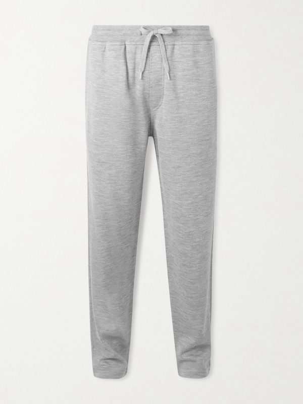 Tapered Cashmere-Blend Jersey Sweatpants Tapered Cashmere-Blend Jersey Sweatpants