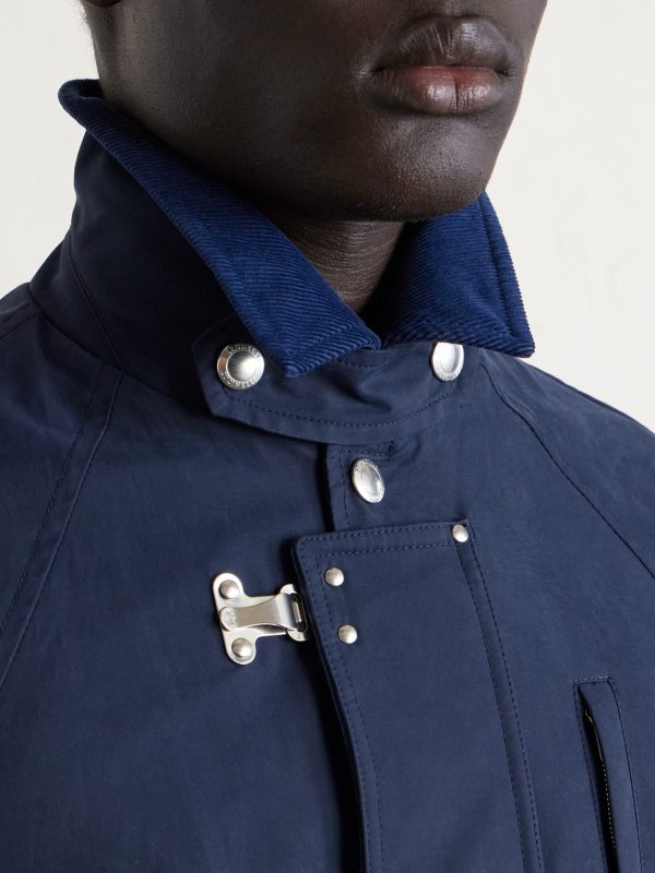 Corduroy-Trimmed Cotton-Blend Field Jacket - CU Corduroy-Trimmed Cotton-Blend Field Jacket - CU