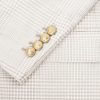 Double-Breasted Prince of Wales Checked Wool-Blend Blazer - CU