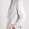 Double-Breasted Prince of Wales Checked Wool-Blend Blazer - E2