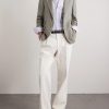 Button-Down Collar Striped Cotton-Poplin Shirt - OU Button-Down Collar Striped Cotton-Poplin Shirt - OU