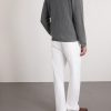 Shawl-Collar Double-Breasted Ribbed Cotton Cardigan - BK Shawl-Collar Double-Breasted Ribbed Cotton Cardigan - BK