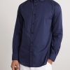 Cutaway-Collar Cotton Shirt - FR Cutaway-Collar Cotton Shirt - FR