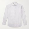 Striped Cotton-Poplin Shirt Striped Cotton-Poplin Shirt