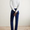 Ribbed Cotton Sweater - BK Ribbed Cotton Sweater - BK