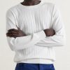 Ribbed Cotton Sweater - FR Ribbed Cotton Sweater - FR