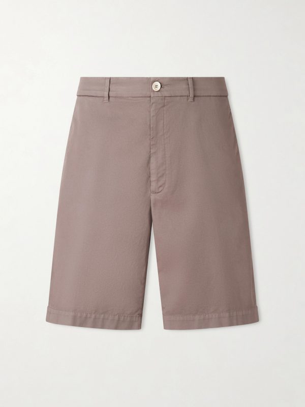 Cotton-Blend Bermuda Shorts Cotton-Blend Bermuda Shorts