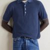 Ribbed Cotton Polo Shirt - FR Ribbed Cotton Polo Shirt - FR
