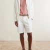 Cutaway-Collar Linen Shirt - OU Cutaway-Collar Linen Shirt - OU