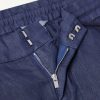 Tapered Pleated Linen-Twill Drawstring Trousers - CU Tapered Pleated Linen-Twill Drawstring Trousers - CU