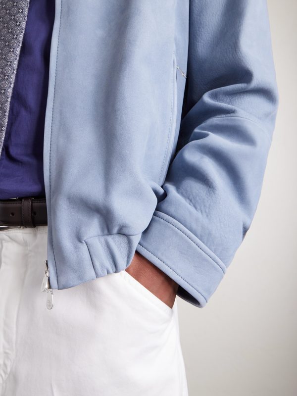 Suede Blouson Jacket - CU Suede Blouson Jacket - CU