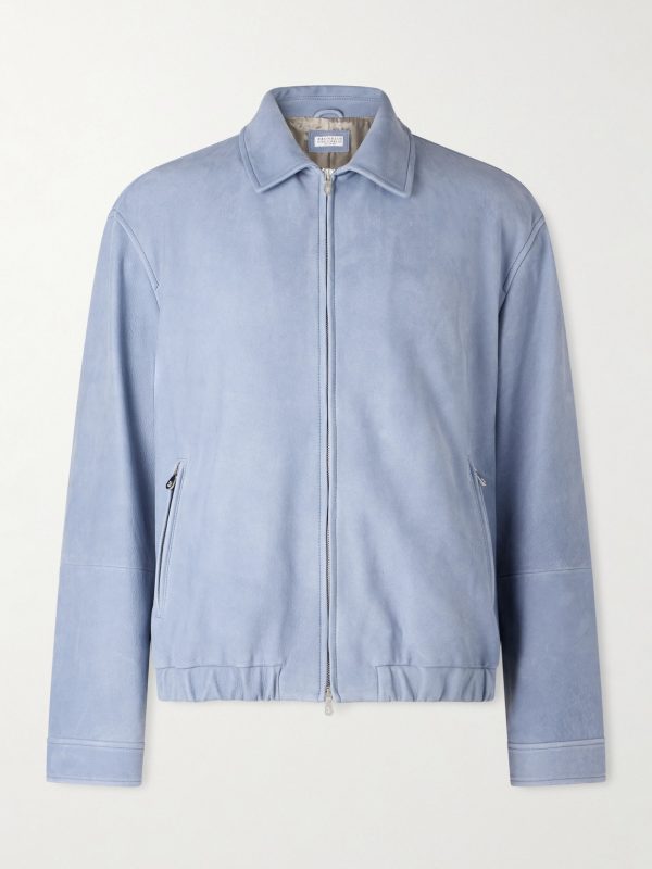 Suede Blouson Jacket Suede Blouson Jacket