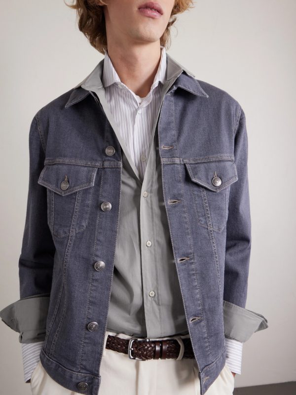 Cutaway-Collar Cotton Shirt - CU Cutaway-Collar Cotton Shirt - CU