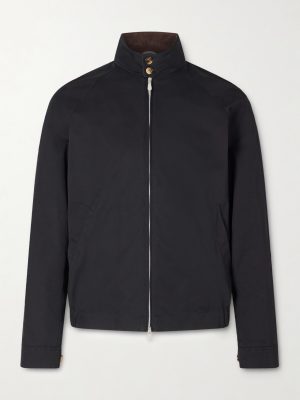 Cotton-Blend Twill Bomber Jacket Cotton-Blend Twill Bomber Jacket