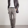 Linen and Cotton-Blend T-Shirt - OU Linen and Cotton-Blend T-Shirt - OU