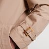 Belted Cotton-Blend Trench Coat - E1