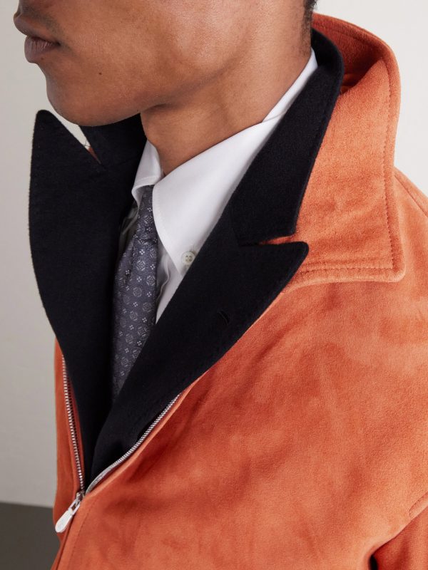 Suede Blouson Jacket - CU Suede Blouson Jacket - CU