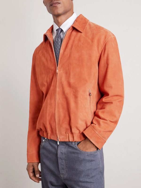 Suede Blouson Jacket - FR Suede Blouson Jacket - FR