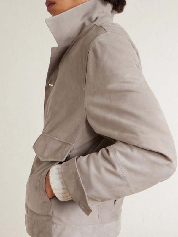 Suede Blouson Jacket - CU Suede Blouson Jacket - CU