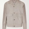 Suede Blouson Jacket Suede Blouson Jacket