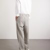 Straight-Leg Linen and Cotton-Blend Trousers - BK