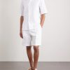 Camp-Collar Textured-Cotton Shirt - OU Camp-Collar Textured-Cotton Shirt - OU