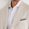 Silk, Linen and Wool-Blend Blazer - E2 Silk, Linen and Wool-Blend Blazer - E2