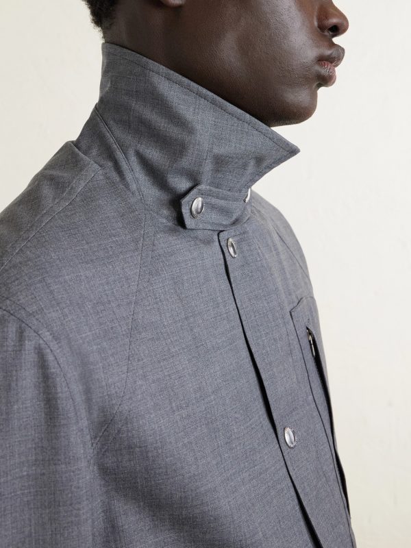 Virgin Wool Field Jacket - CU