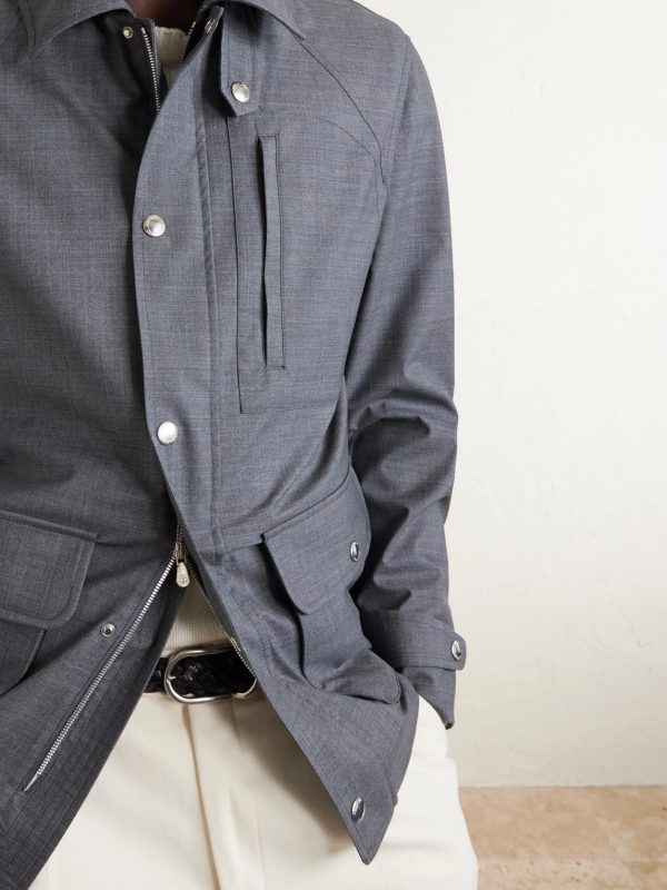 Virgin Wool Field Jacket - E1