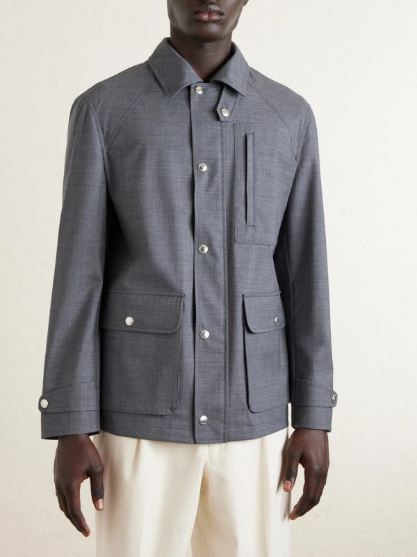 Virgin Wool Field Jacket - FR