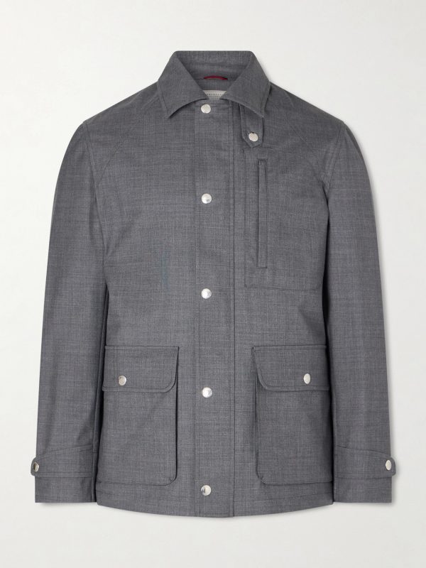 Virgin Wool Field Jacket