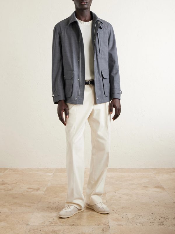 Virgin Wool Field Jacket - OU