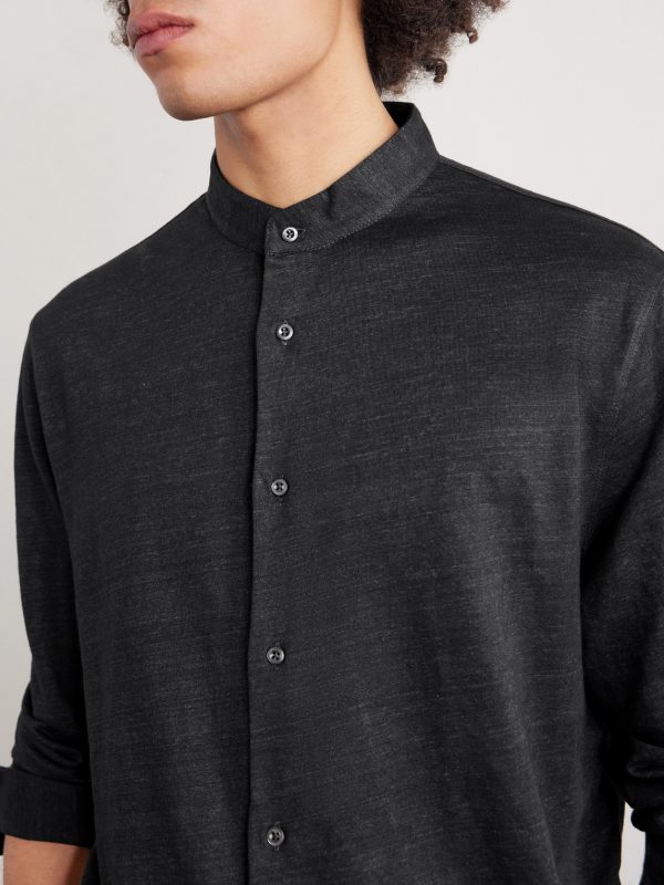 Linen and Cotton-Blend Shirt - CU Linen and Cotton-Blend Shirt - CU