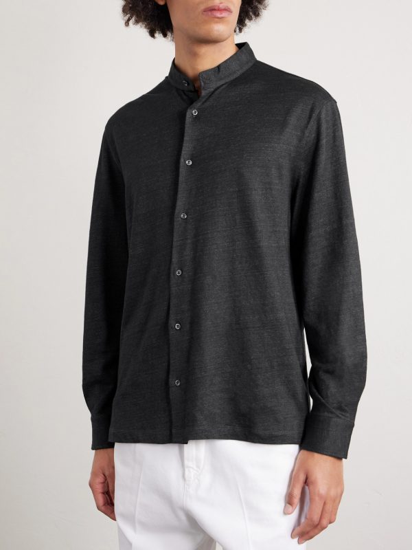 Linen and Cotton-Blend Shirt - FR Linen and Cotton-Blend Shirt - FR