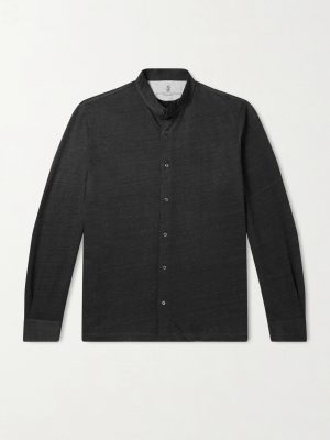 Linen and Cotton-Blend Shirt Linen and Cotton-Blend Shirt