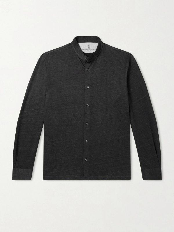 Linen and Cotton-Blend Shirt Linen and Cotton-Blend Shirt