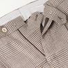 Straight-Leg Pleated Prince of Wales Checked Wool, Silk and Linen-Blend Trousers - CU Straight-Leg Pleated Prince of Wales Checked Wool, Silk and Linen-Blend Trousers - CU