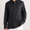 Linen Overshirt - FR Linen Overshirt - FR