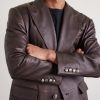 Full-Grain Leather Blazer - CU Full-Grain Leather Blazer - CU