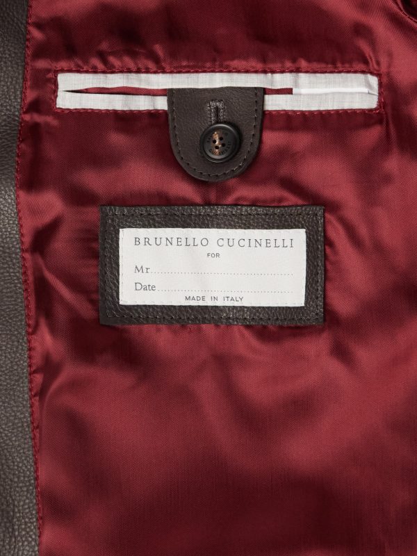 Full-Grain Leather Blazer - E1 Full-Grain Leather Blazer - E1