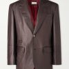 Full-Grain Leather Blazer Full-Grain Leather Blazer