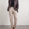 Full-Grain Leather Blazer - OU Full-Grain Leather Blazer - OU