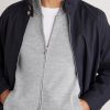 Cashmere-Blend Zip-Up Sweatshirt - CU Cashmere-Blend Zip-Up Sweatshirt - CU